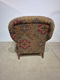 Vintage Multi-Colour Roll Arm Chair
