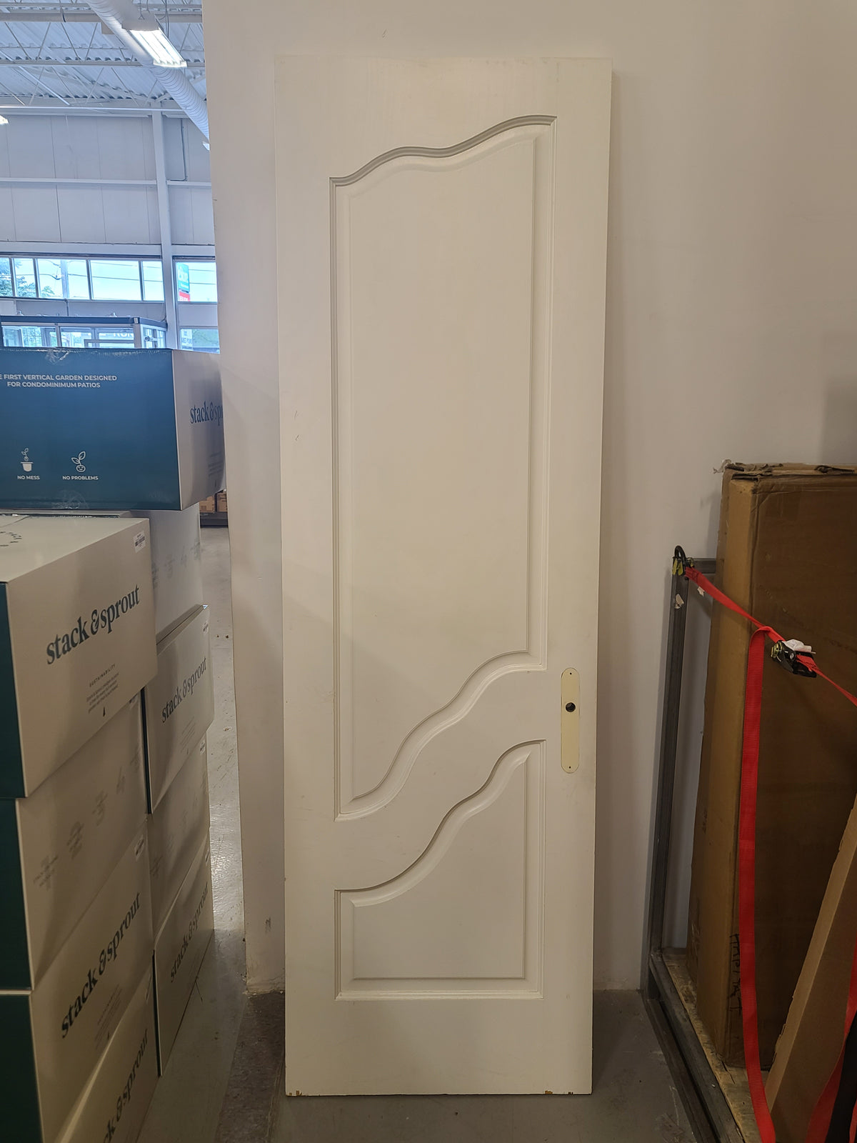 28-Inch x 89-Inch Solid Wood Exterior Door