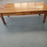 32"W Knotty Pine Coffee Table