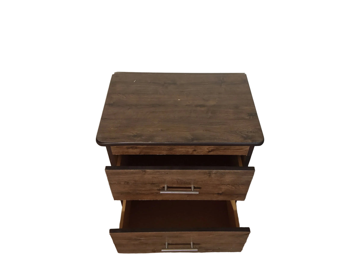 Wood Grain Nightstand