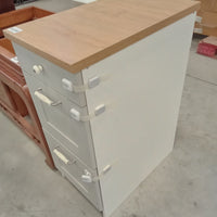 15.5"W 3-Drawer Bathroom/Kitchen Cabinet