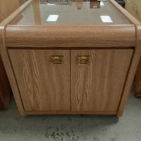 22"W Night Stand with Cupboard