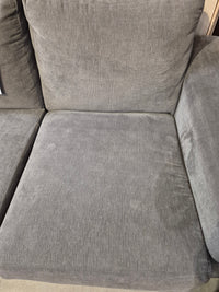 Large Grey Fabric Sectional