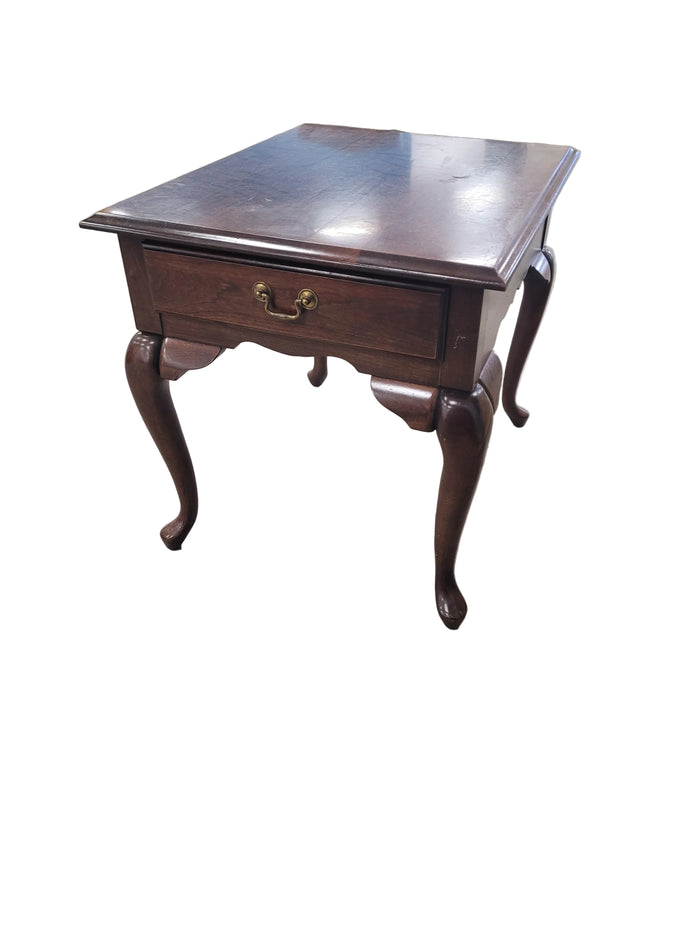 High Gloss Mahogany End Table
