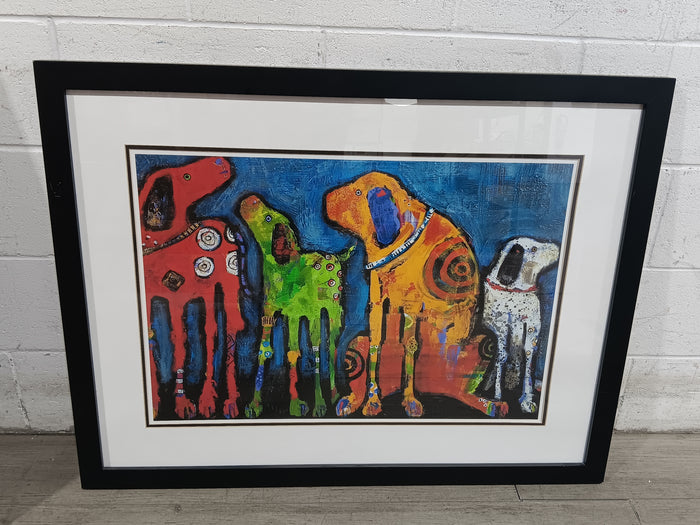 Abstract Allies Dog Print (Jenny Foster)