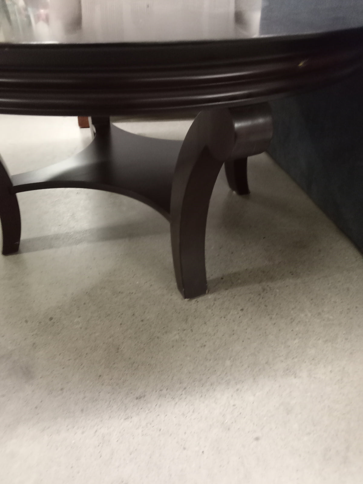 Brunette Round Coffee Table