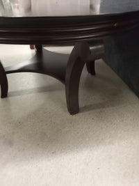 Brunette Round Coffee Table