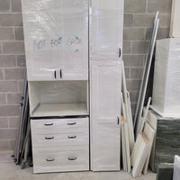 White and Green Kitchen