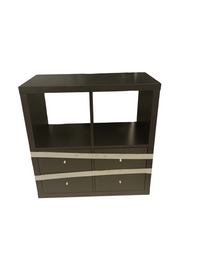 Cube Organizer Shelf With 4 Drawers