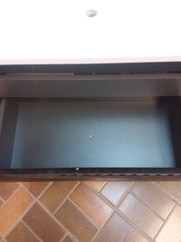 30 in White & Black Bathroom Vanity