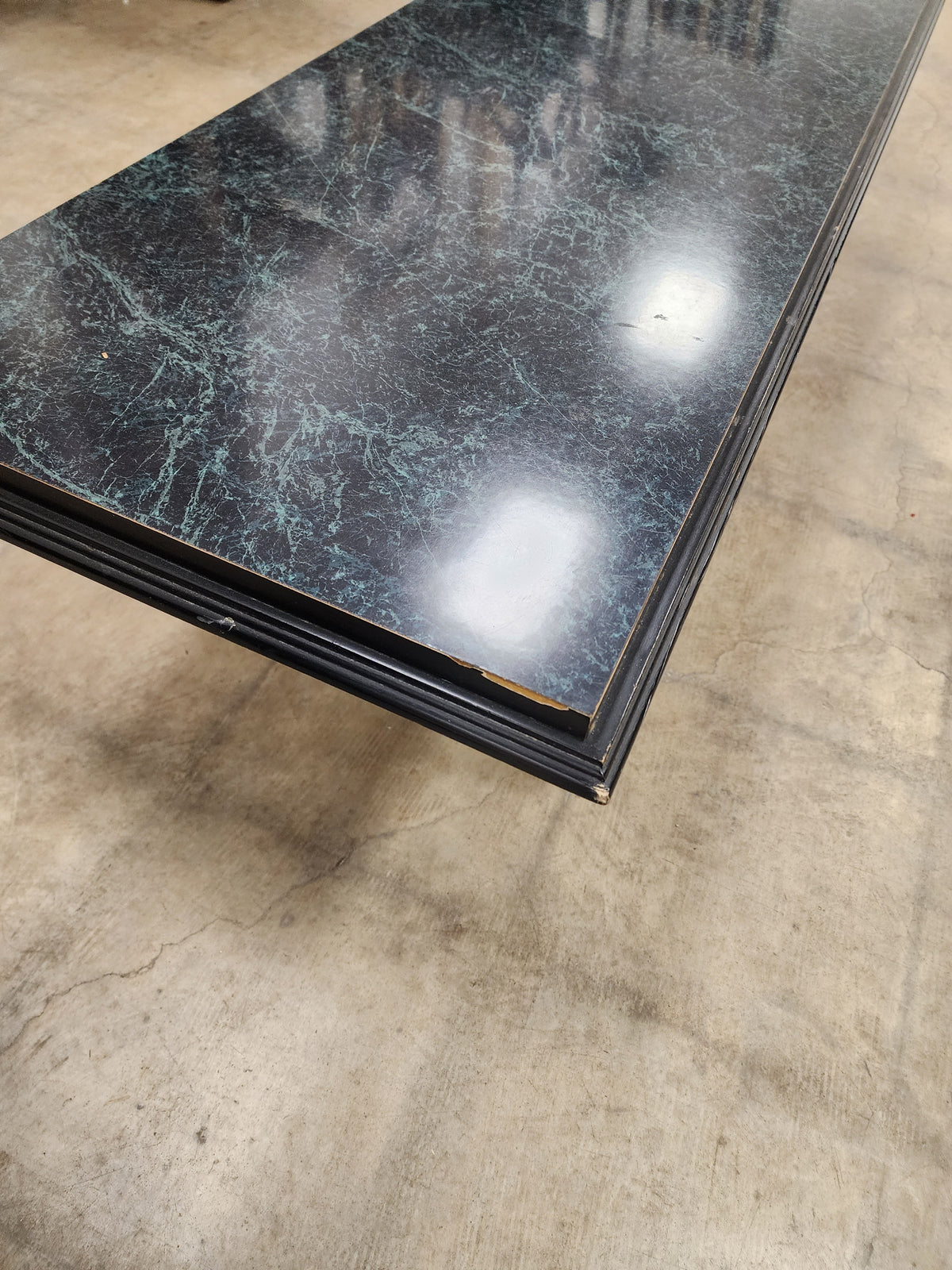 Rectangular Dark Green Coffee Table