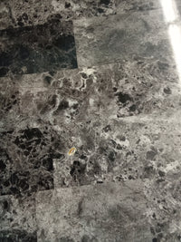 48"W Faux Marble Coffee Table