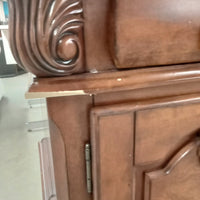 36.5"W Solid Wood Night Stand with Three Drawers