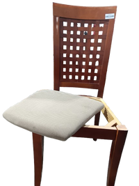 Mesh Style Wooden Chair - Set of 4