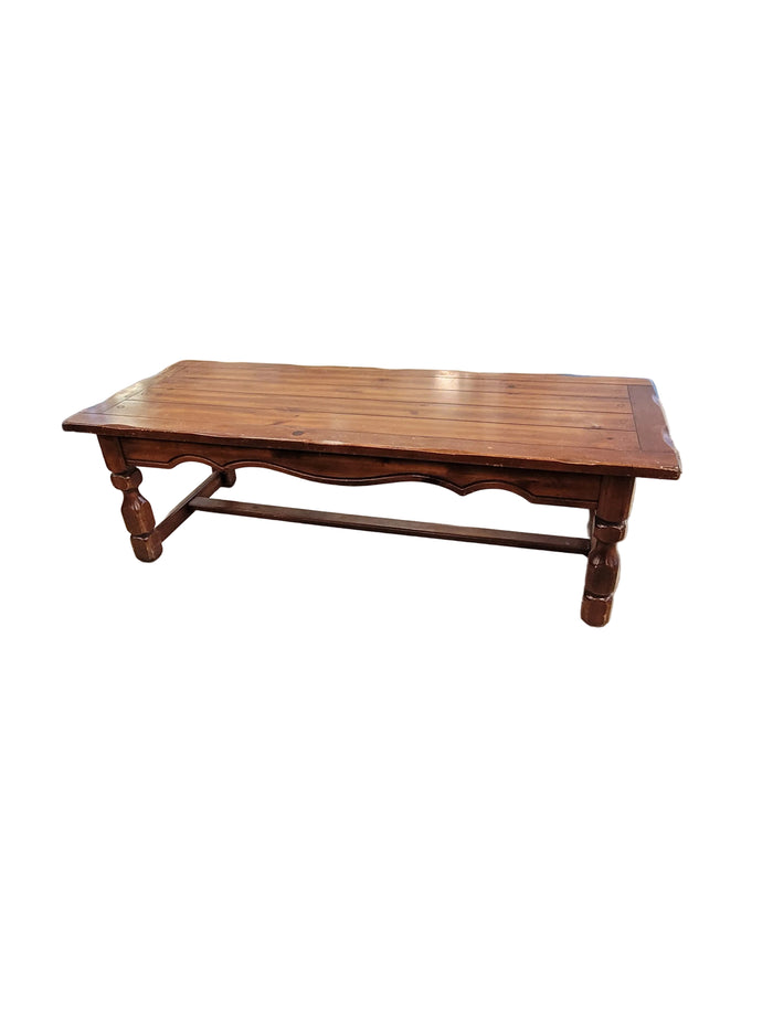 Rustic Pine Coffee Table
