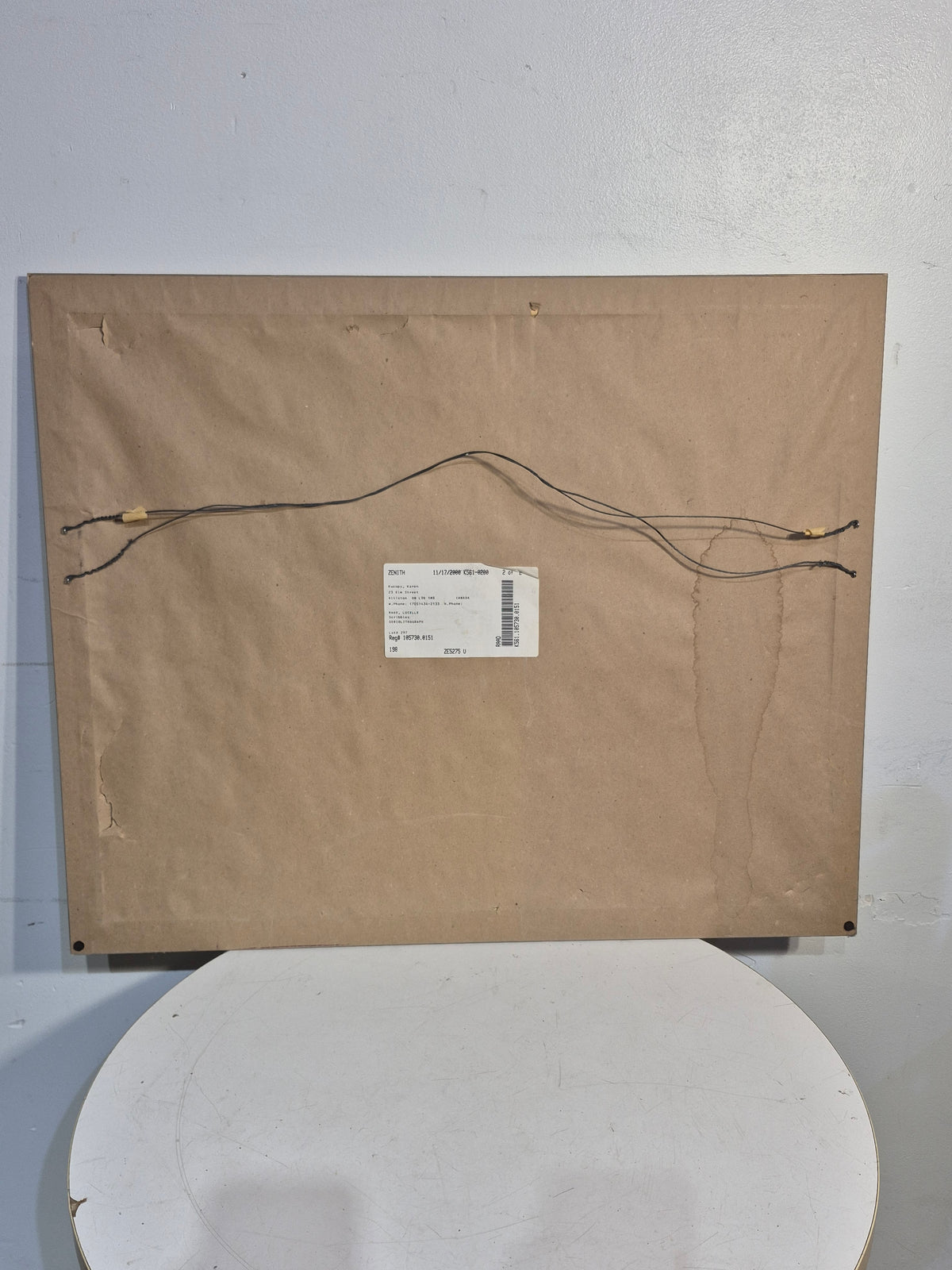 "Scribbles" by Lucelle Raad Framed Print #167/650