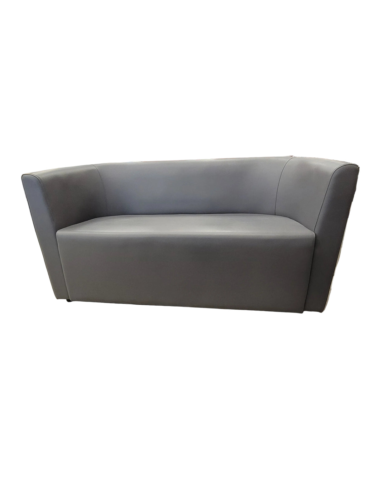 Vinyl Crosby Stationary Loveseat