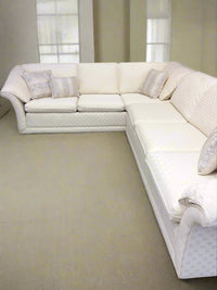 Light Cream Colored Sectional Sofa