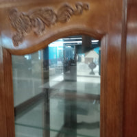 52"W 1-Piece China Cabinet with Glass Doors