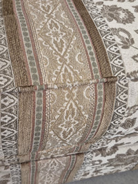 3-Seat Multi-Colour Fabric Sofa