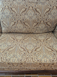 3-Seat Vintage Patterned Sofa