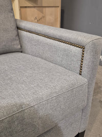 Niche Decor Grey Fabric Sofa