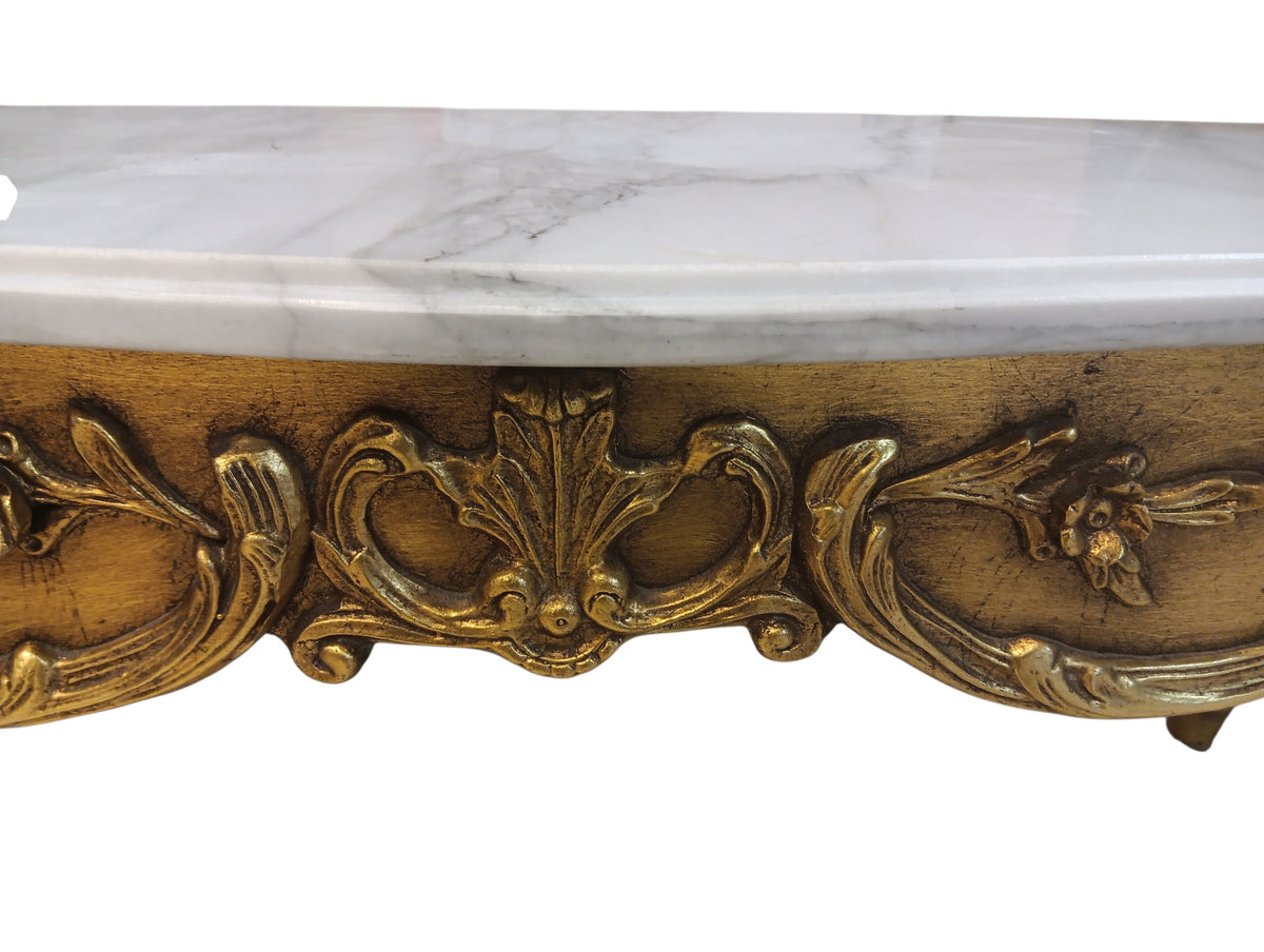 Marble Top Demi Pedestal