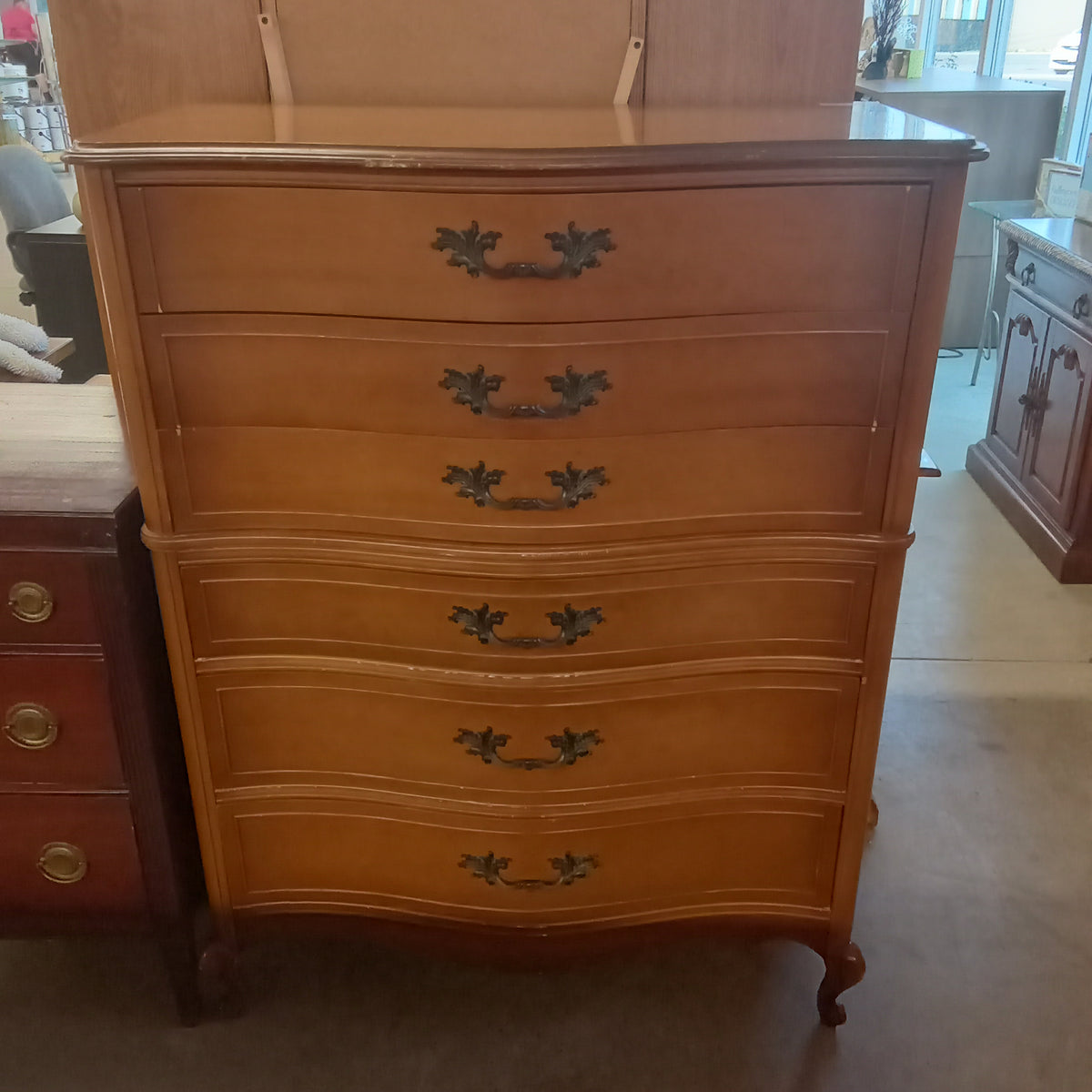 40"W Tall Boy 7-Drawer Dresser