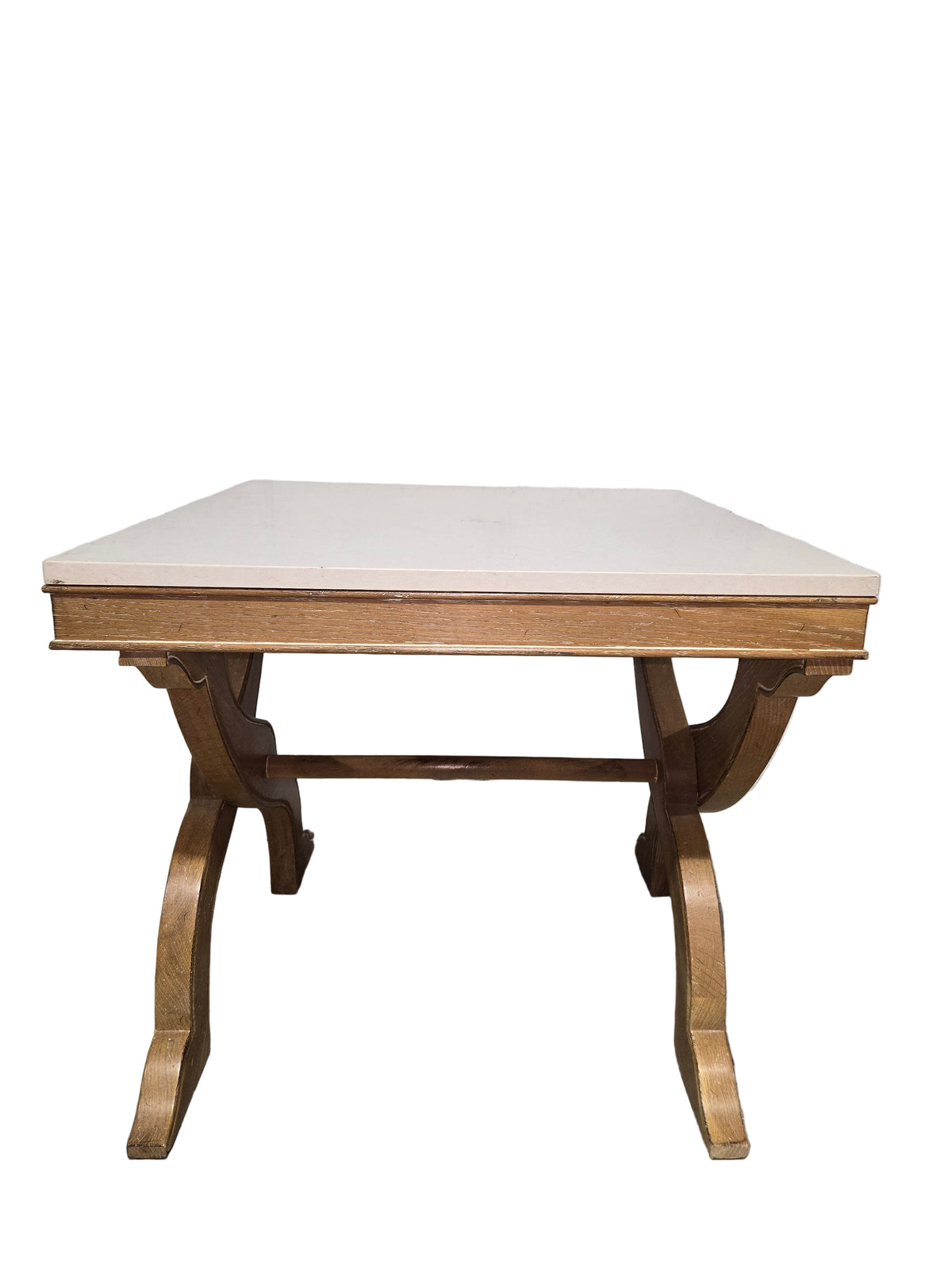 Granite-Top Accent Table