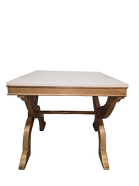 Granite-Top Accent Table
