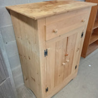 34"W Pine Cupboard