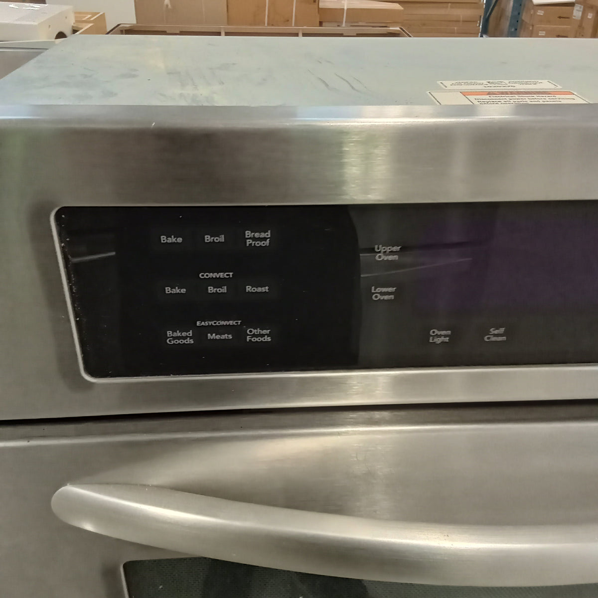 27"W Double Wall Oven in Stainless Steel
