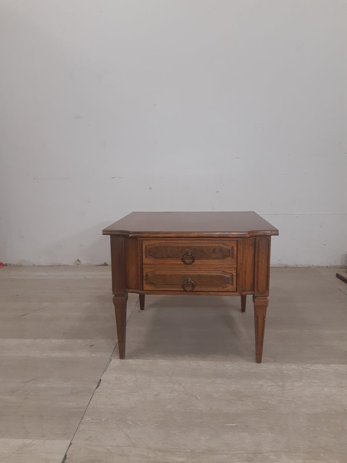 Solid Wood Square Accent Table