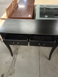33.5"W Two Drawer Desk