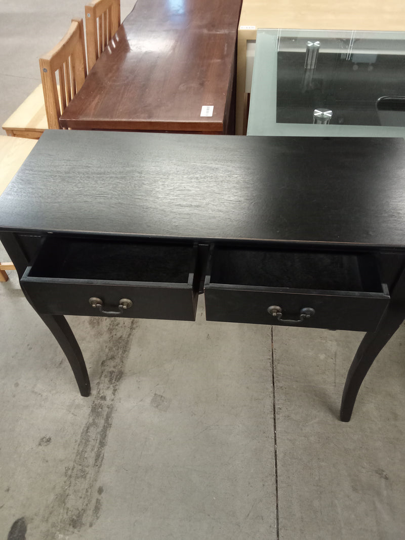 33.5"W Two Drawer Desk