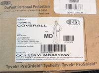 DuPont Tychem QC Elastic Coverall - Box of 12, Medium