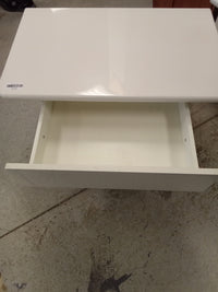 29"W White Nightstand