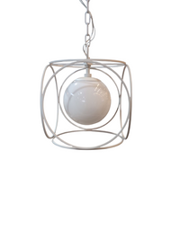 Claire White Pendant