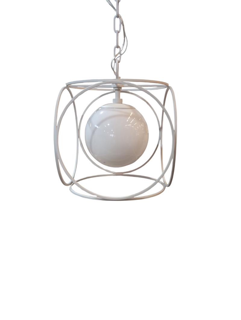 Claire White Pendant