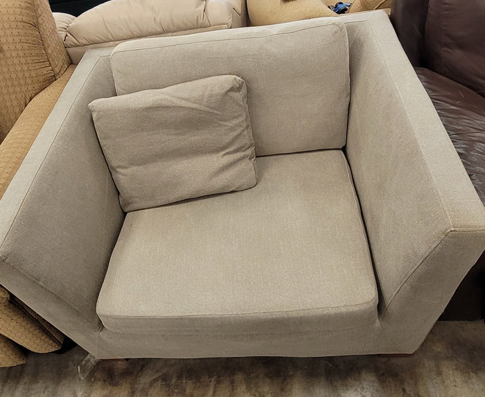 Light-Grey Accent Chair
