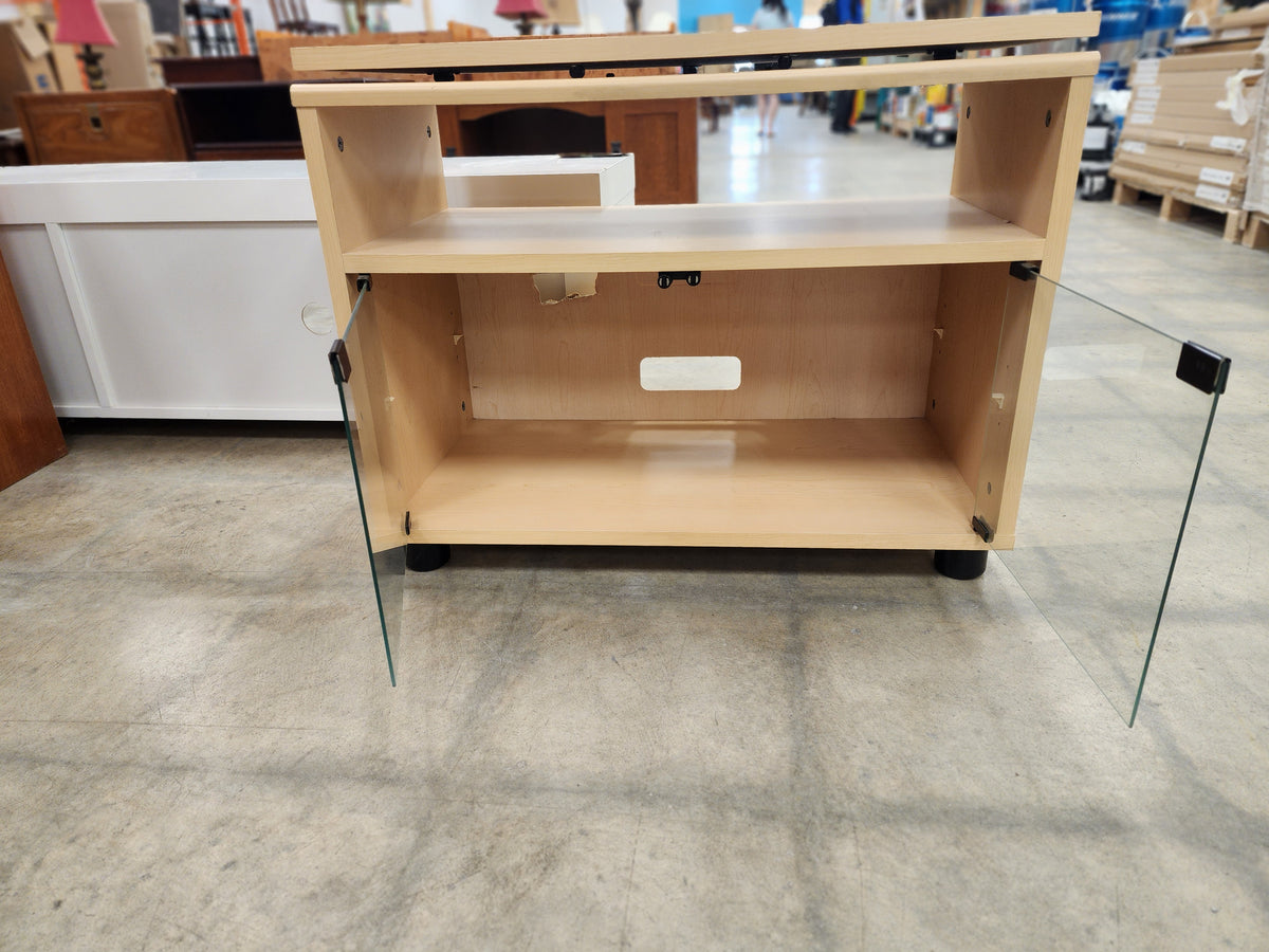 Light Oak TV Stand/Storage Cabinet