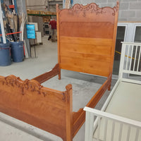 57"W Double Bed Frame in Wood