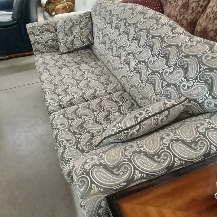 90"W 3-Seat Sofa in Gray
