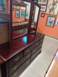 64"W 7-Drawer dresser + Mirror
