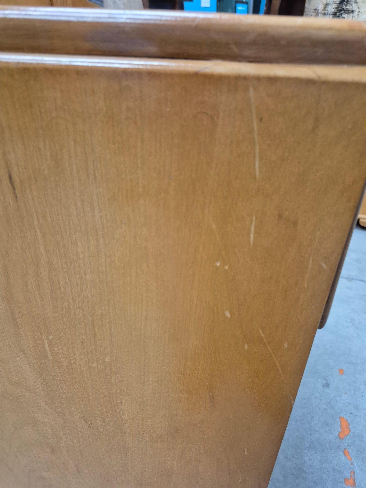 Art Nouveau-Style Wooden Cabinet