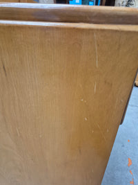 Art Nouveau-Style Wooden Cabinet