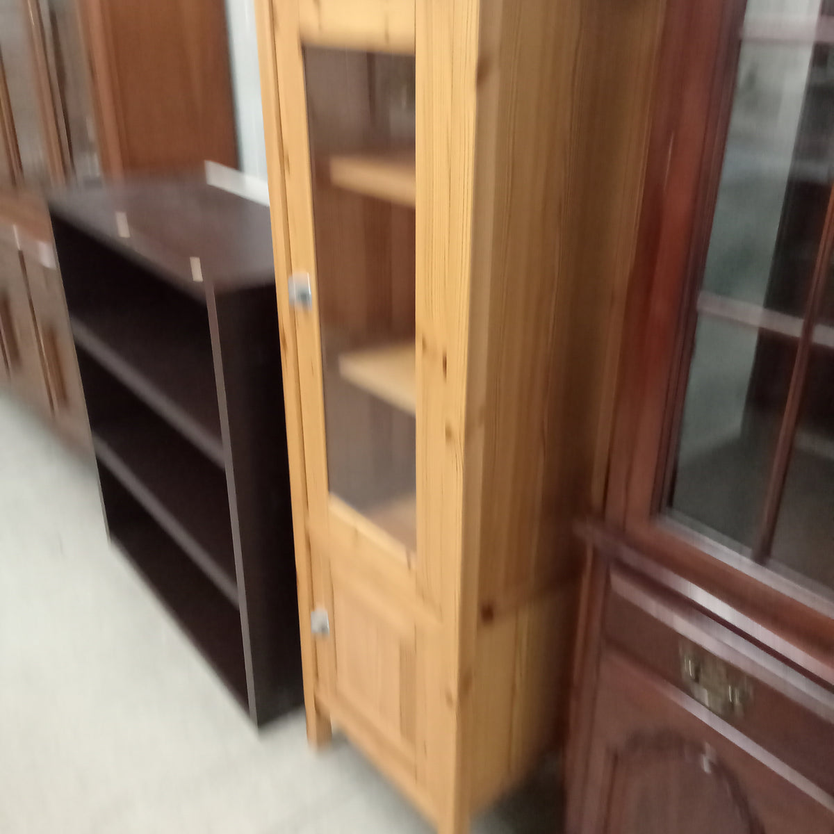 20.5"W Pine Cabinet