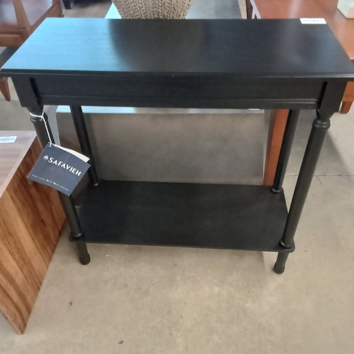28.5"W Small Console Table in Black