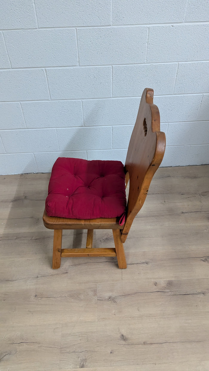 16"5W Pine Dining Chair