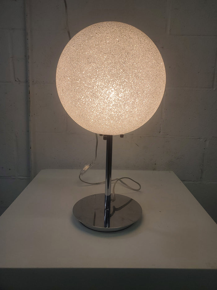 Center Illuminated Globe Table Lamp